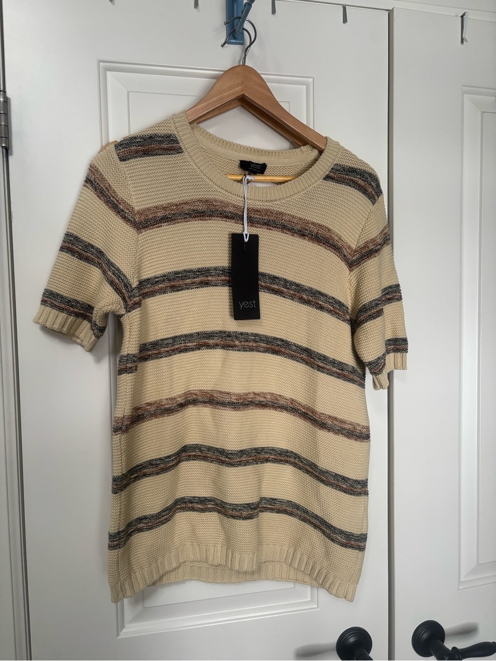 NWT Yest Striped Knit Sweater
